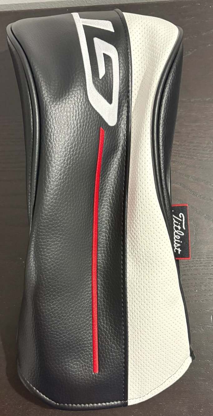 Titleist GT Driver Headcover Black White Red